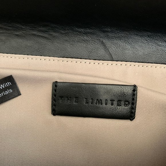THE LIMITED | 100% Genuine Suede Black Clutch - Picture 12 of 13